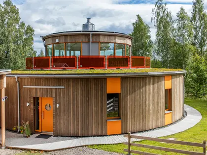 Villa Circuitus - Sweden's round passive house