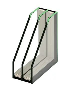 Triple glazing with Swisspacer warm edge